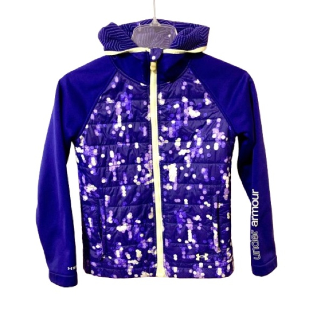 Under Armour UA Coldgear Infrared Girls Light Jacket Size Youth Medium